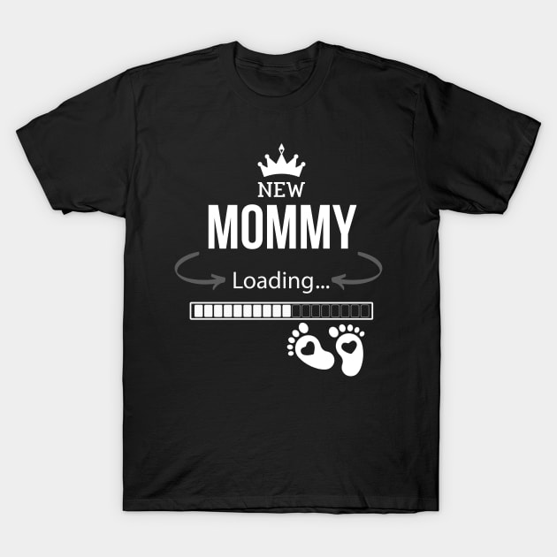 new mommy loading shirt styles for gift. T-Shirt by PJ SHIRT STYLES